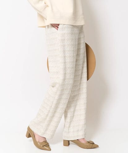 ファンシーツィードパンツ